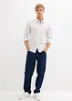Business-skjorta med minimönster, Slim Fit, bonprix